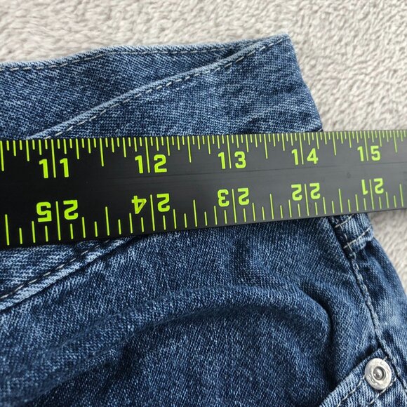 Lee Mens Jeans Size 29 Blue Denim Straight Leg Riveted Vintage Classic Casual - Picture 4 of 14